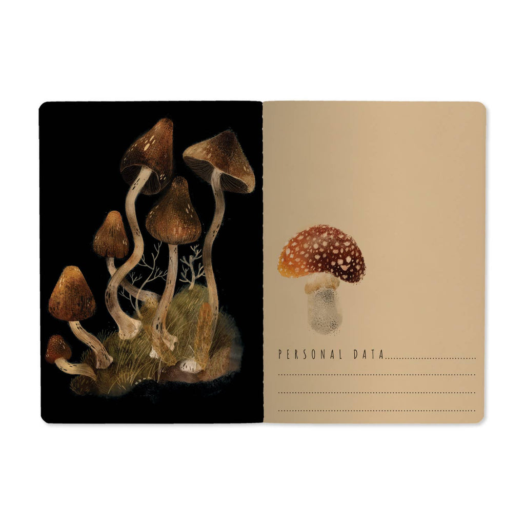Forest Mushrooms Tea Journal
