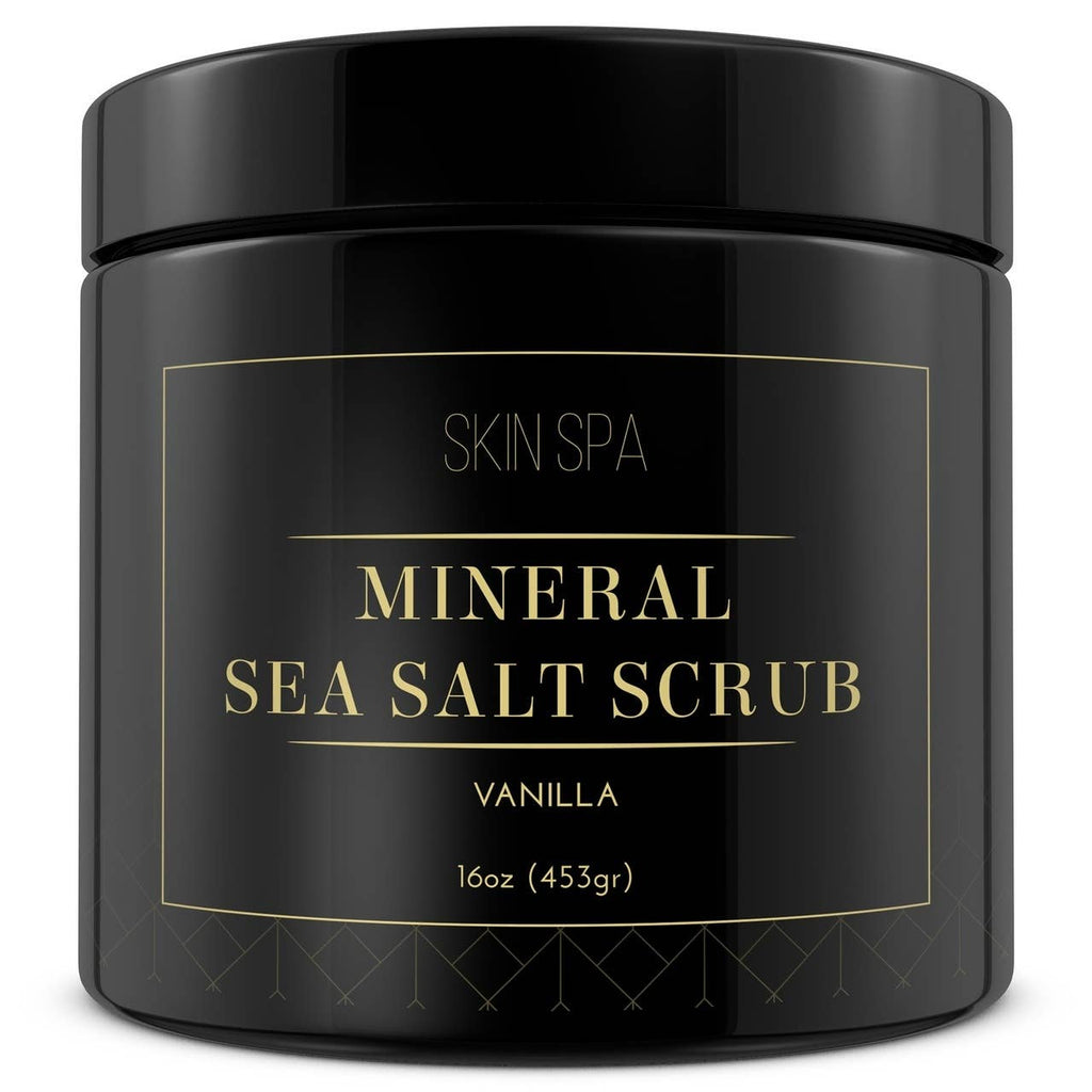 Vanilla Mineral Sea Salt Scrub – 16 oz