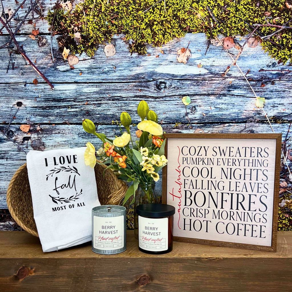 Berry Harvest Farmhouse Candle