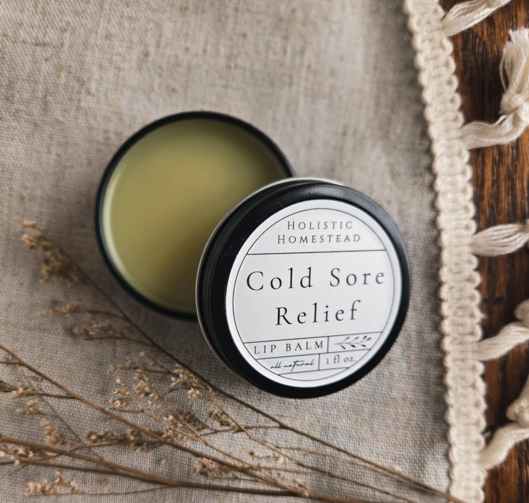 Botanical Cold Sore & Lip Balm Relief