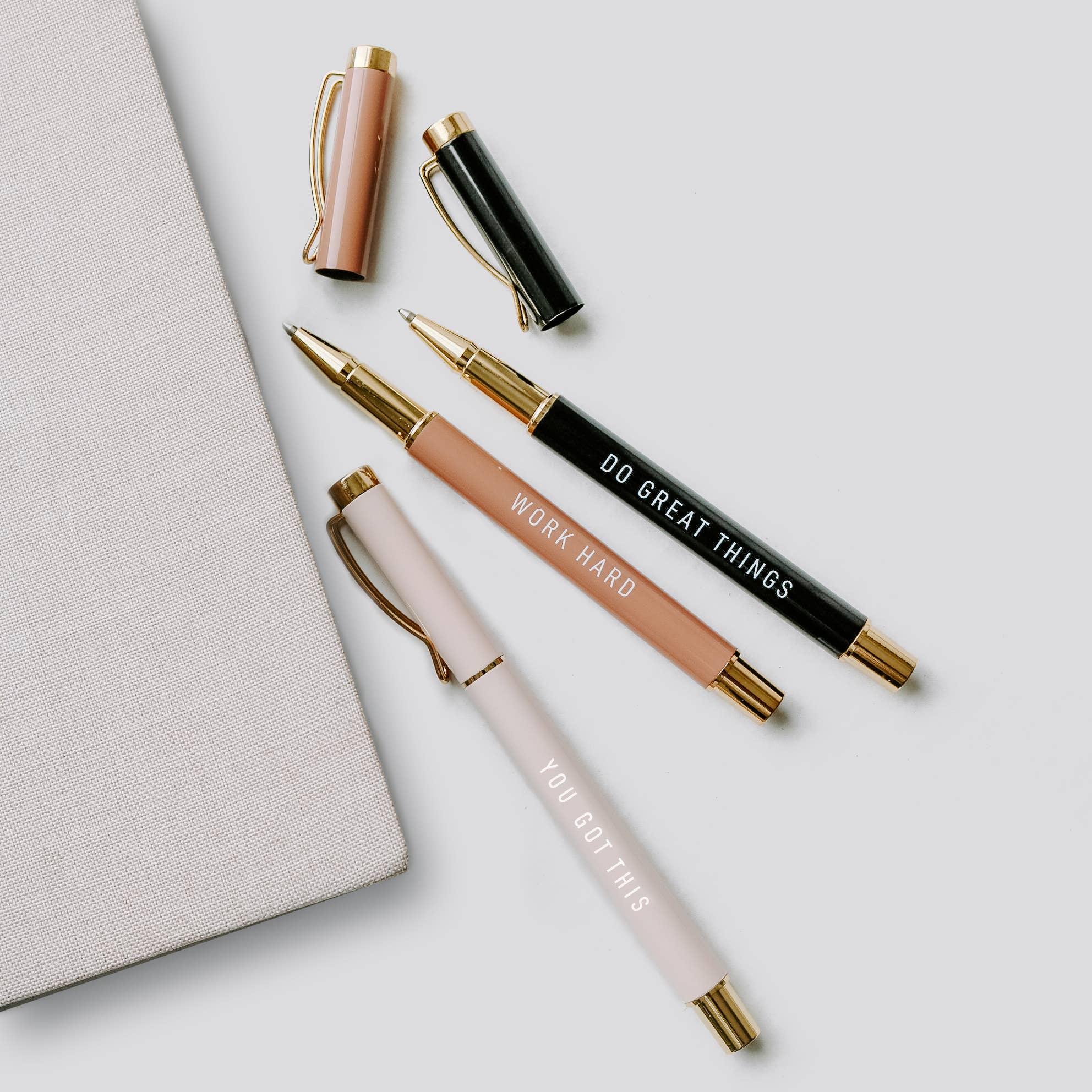 Motivational Metal Pen Set -