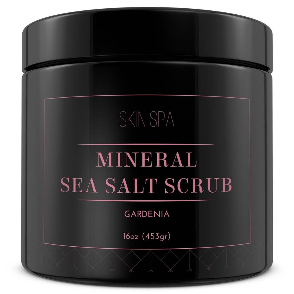 Gardenia Mineral Sea Salt Scrub – 16 oz