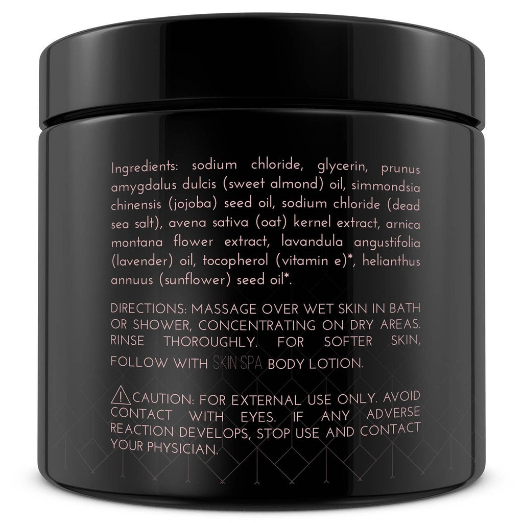 Cherry Blossom Mineral Sea Salt Scrub – 16 oz