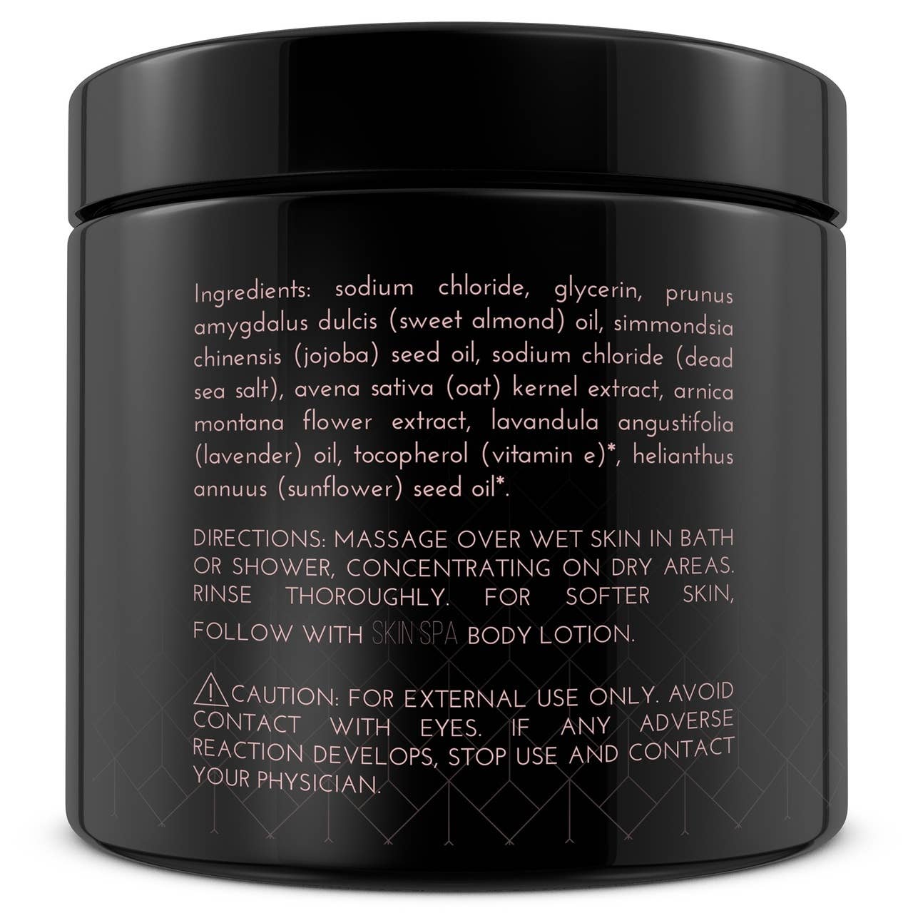 Cherry Blossom Mineral Sea Salt Scrub – 16 oz