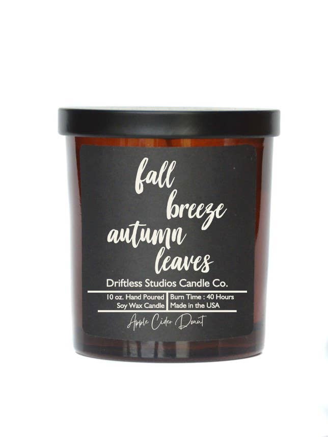 Fall breeze, Autumn Leave Soy Candle