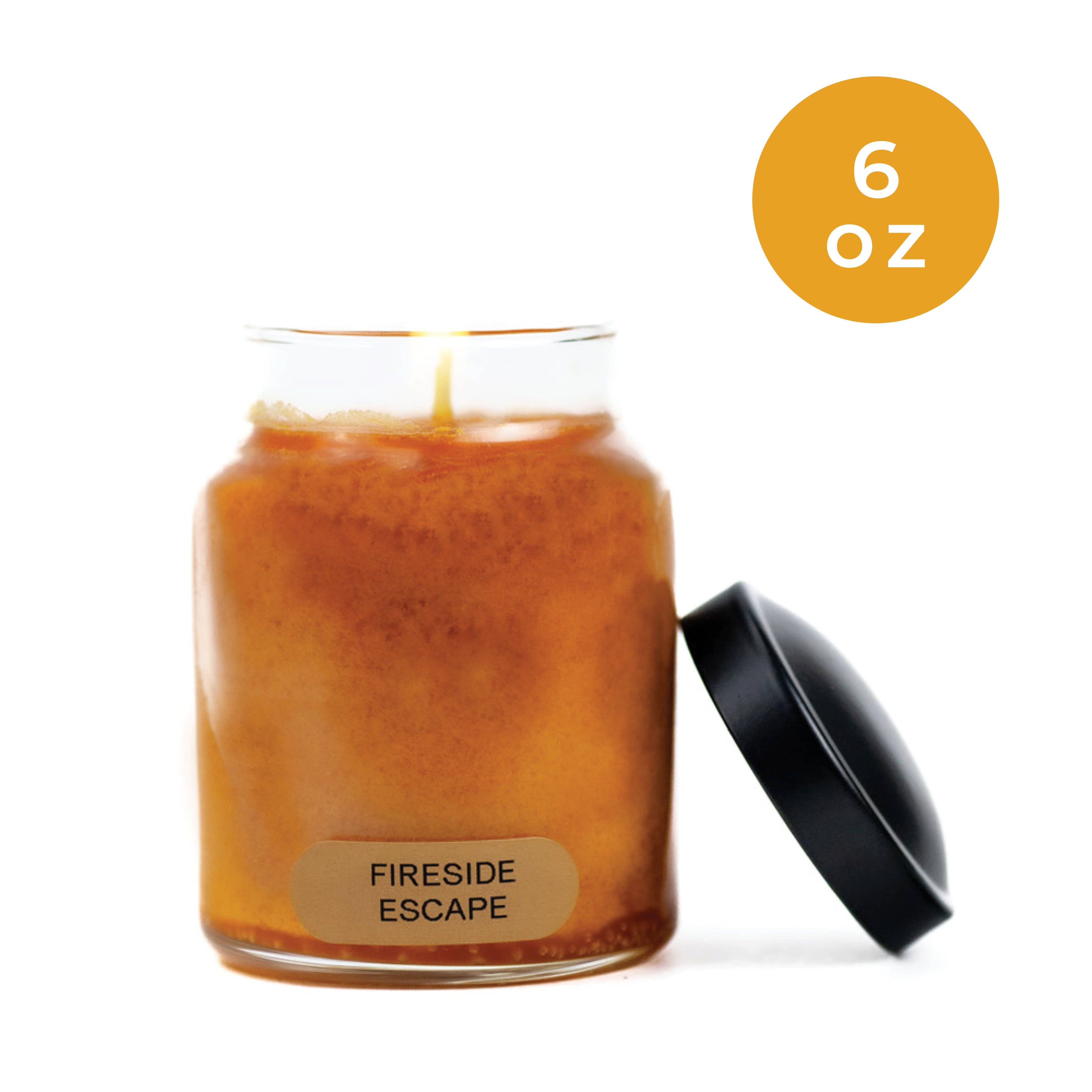 Fireside Escape – 6oz Warm Scented Jar Candle