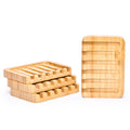 Bamboo Waterfall Self-Draining Soap Dish