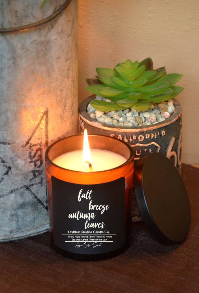 Fall breeze, Autumn Leave Soy Candle