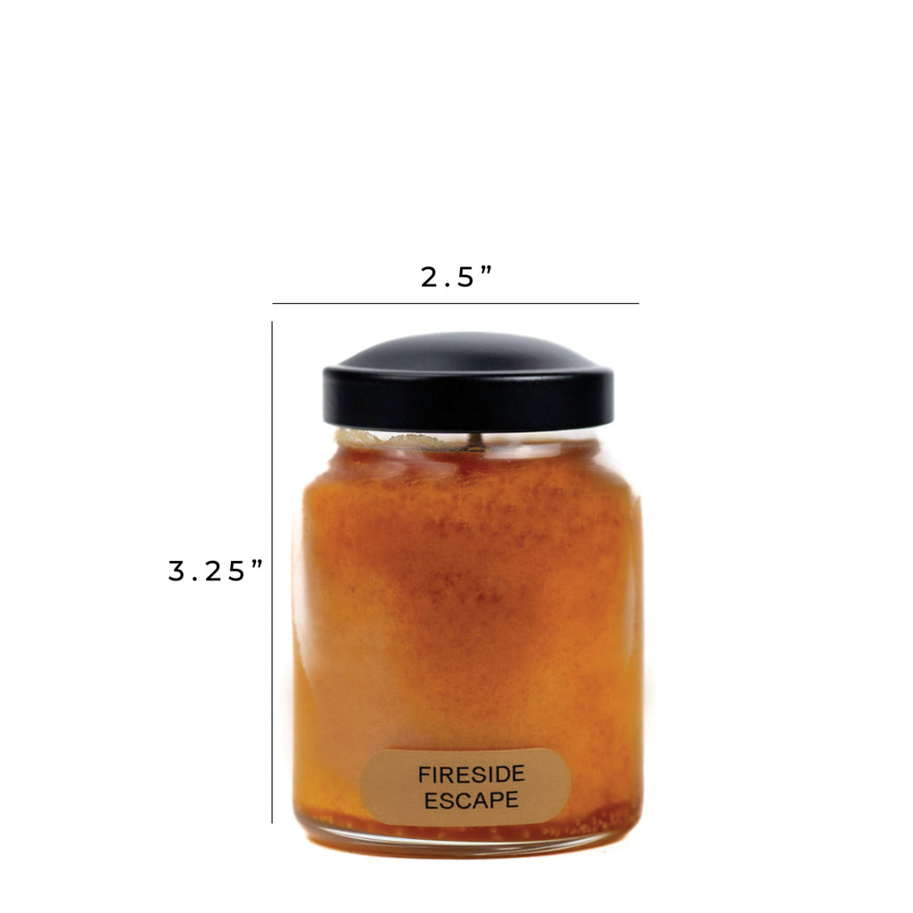 Fireside Escape – 6oz Warm Scented Jar Candle