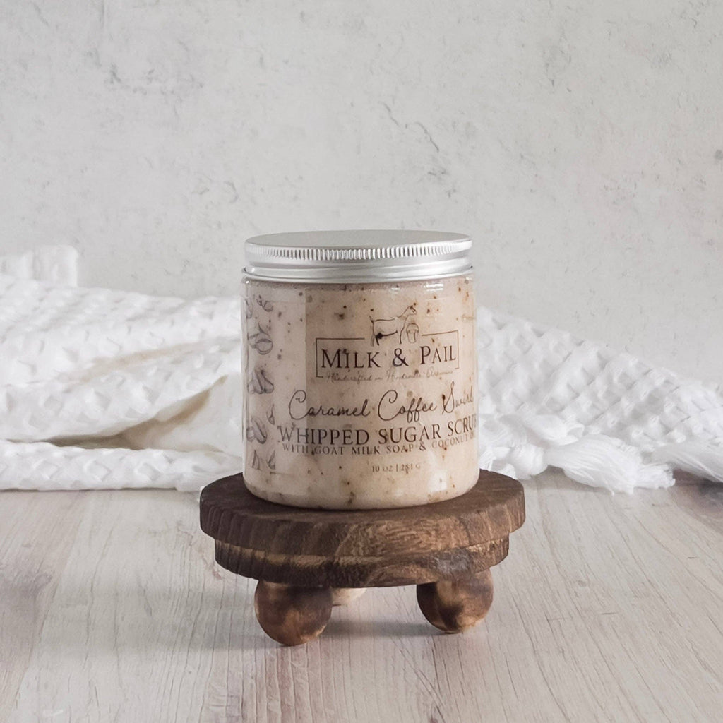 Caramel Coffee Swirl Whipped Sugar Scrub