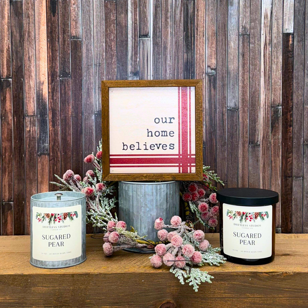 Sugared Pear Farmhouse Candle