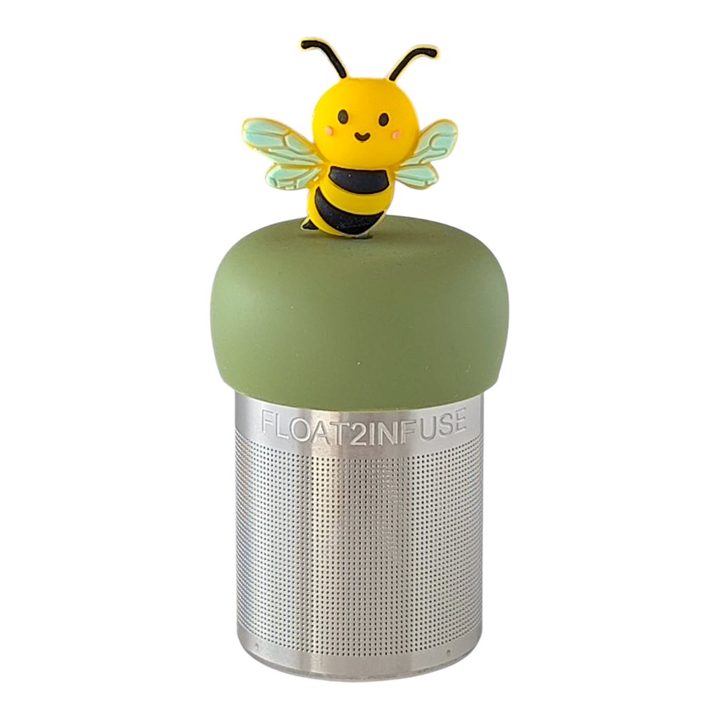 Bumble Bee | Floating Tea Infuser | Green Base | Yellow