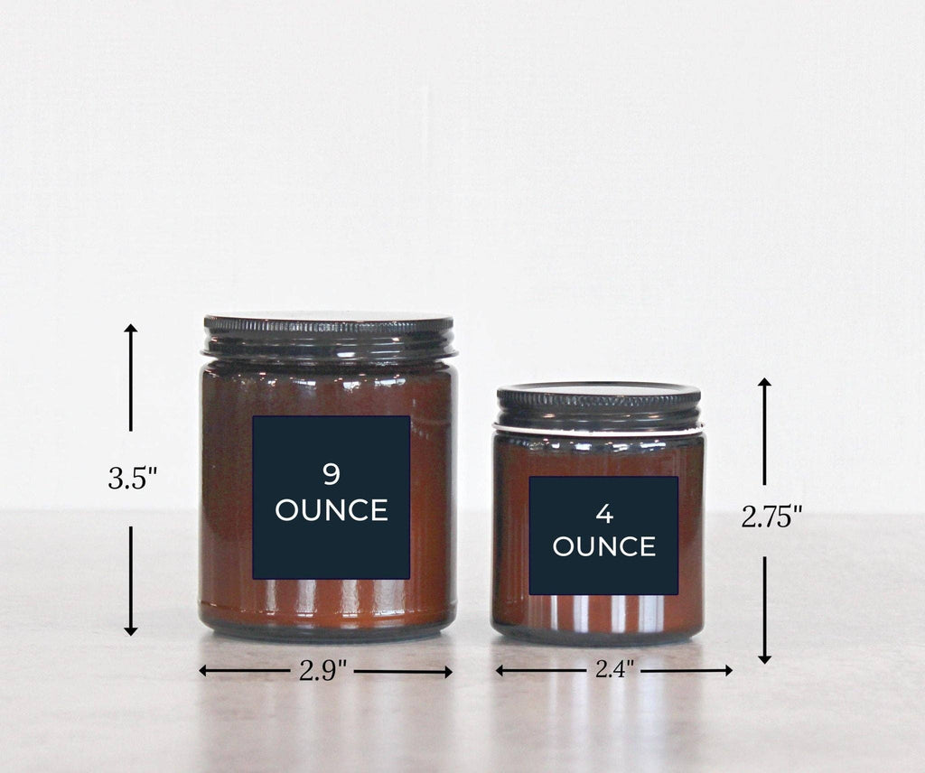 Harvest Chai Fall Soy Candle | 9 oz Amber Jar
