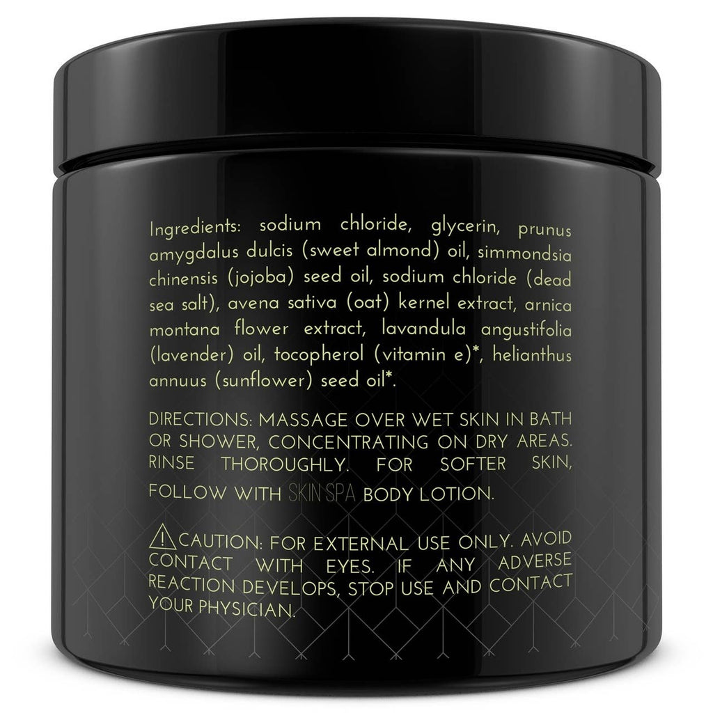 Classic Jasmine Mineral Sea Salt Scrub – 16 oz