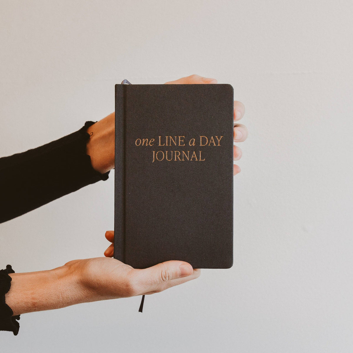 One Line A Day Fabric Journal.