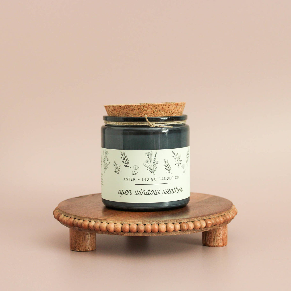 open window weather soy candle
