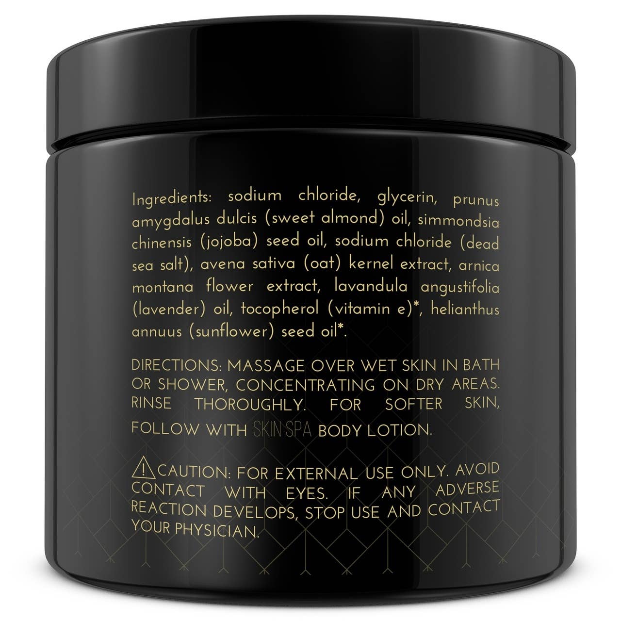 Vanilla Mineral Sea Salt Scrub – 16 oz