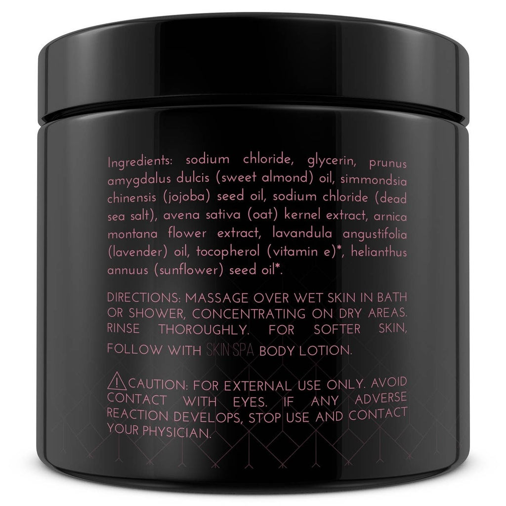 Gardenia Mineral Sea Salt Scrub – 16 oz