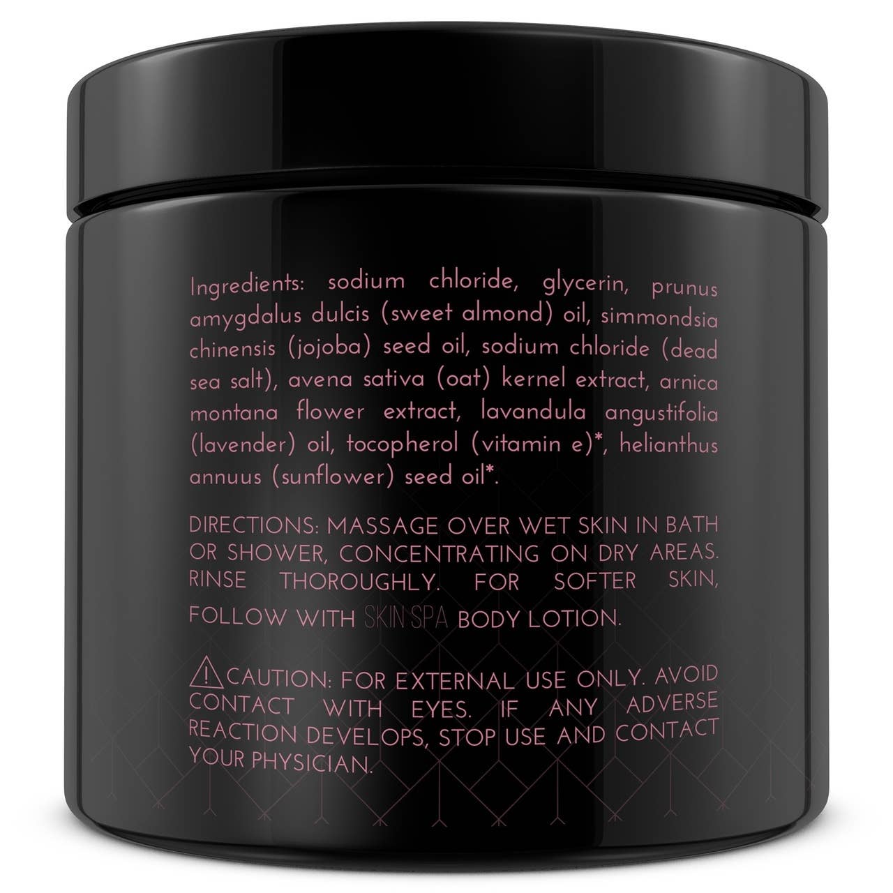 Gardenia Mineral Sea Salt Scrub – 16 oz