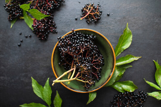 Organic Elderberry Loose-Leaf Tea