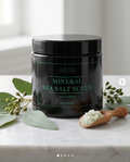 Eucalyptus Mineral Sea Salt Scrub – 16 oz
