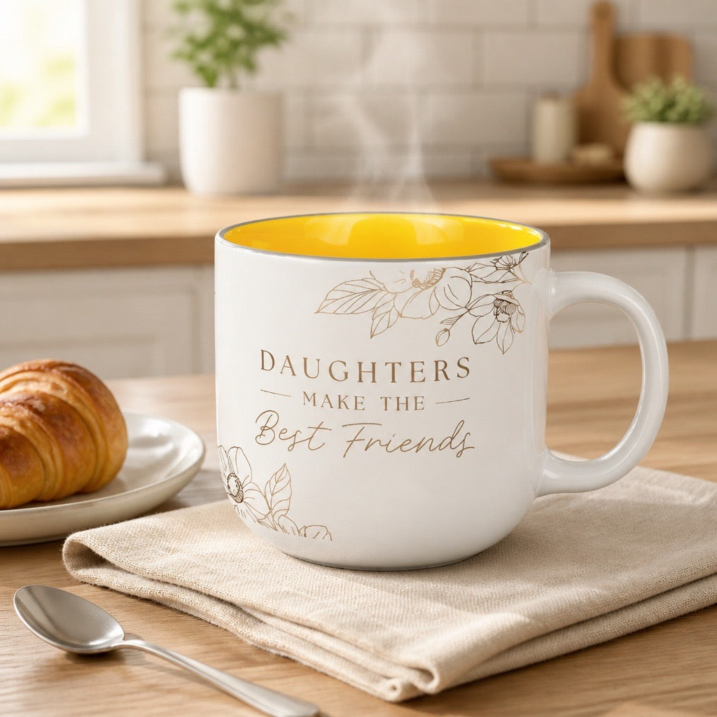 Daughters Make the Best Friends Ceramic Coffee Mug