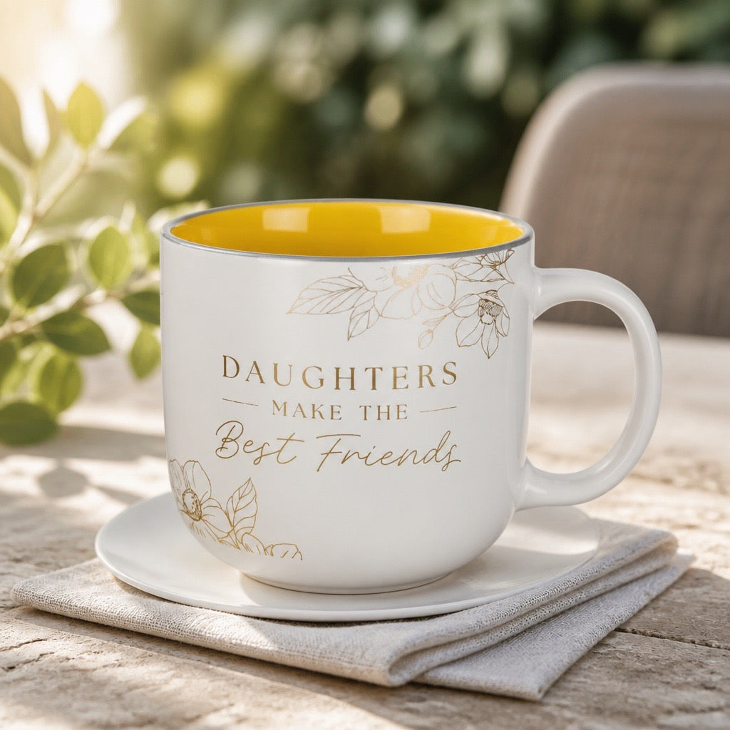 Daughters Make the Best Friends Ceramic Coffee Mug