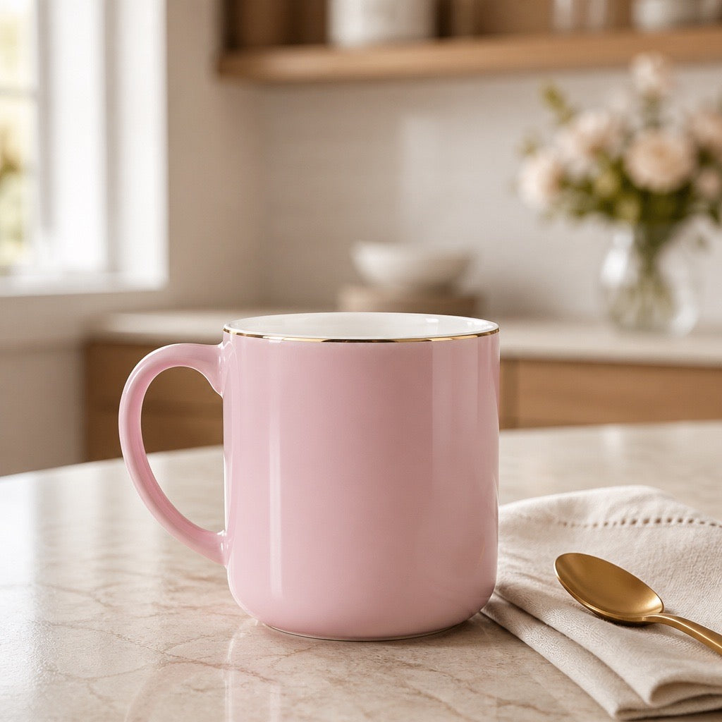 You Are a Blessing Pink Ceramic Coffee Mug