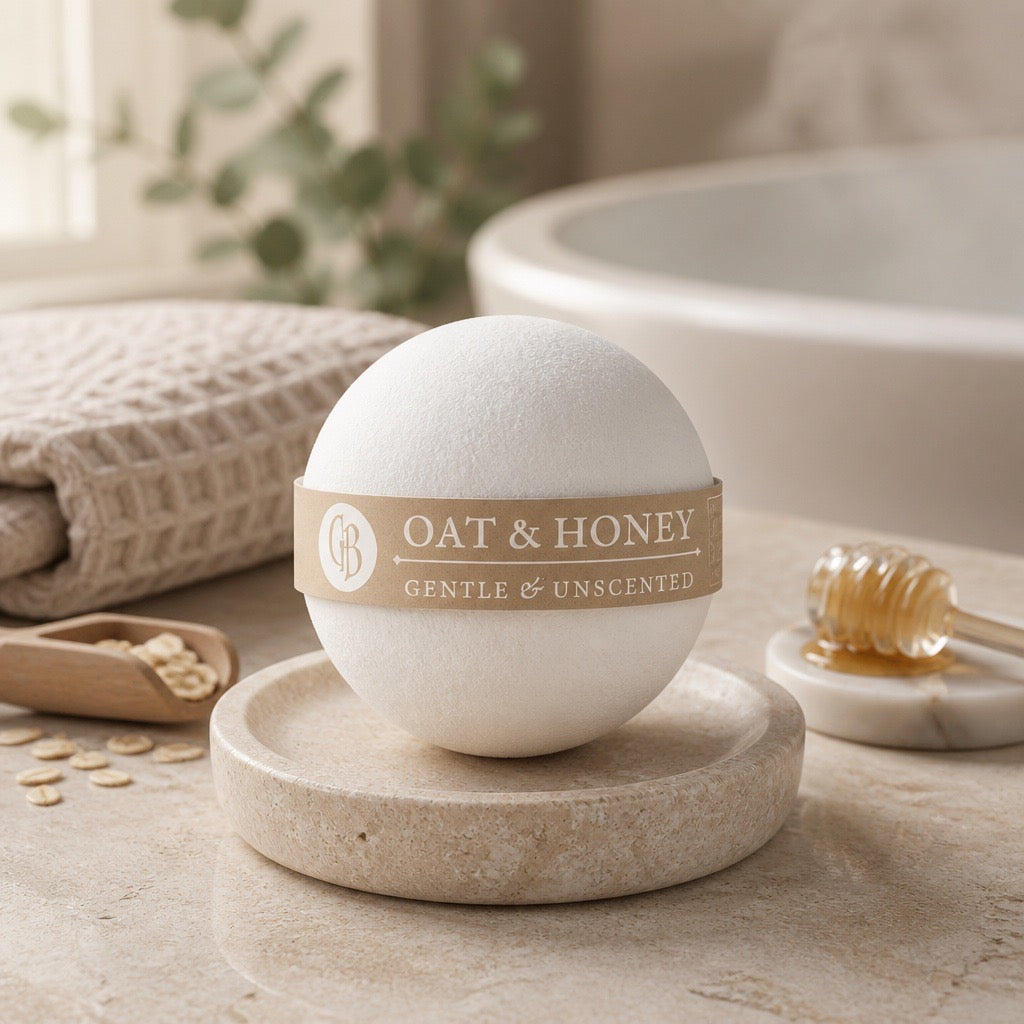 Oatmeal & Honey Bath Bomb