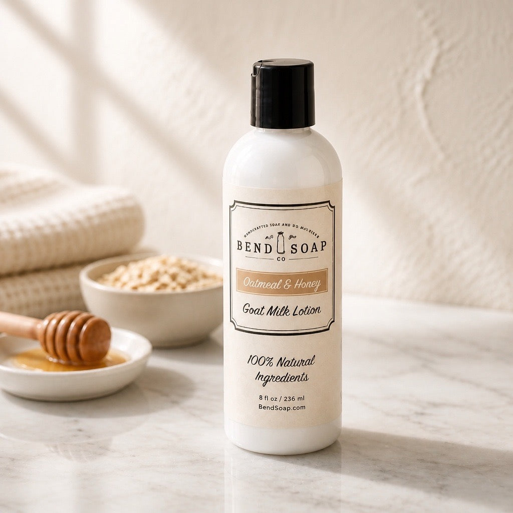 Oatmeal & Honey Goat Milk Lotion (8oz)