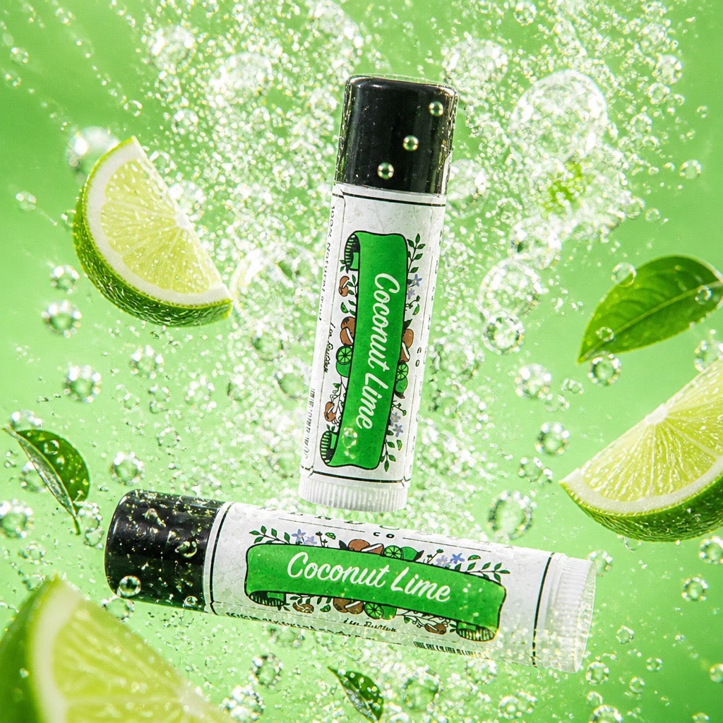 Coconut Lime Lip Butter