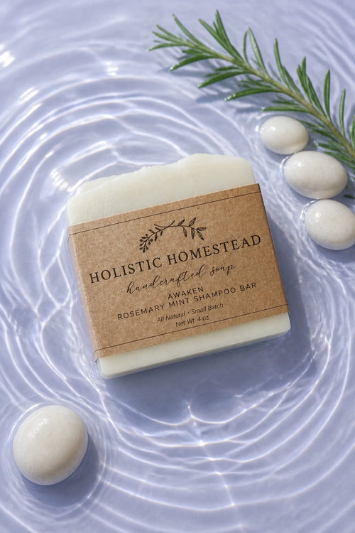 Awaken Rosemary Mint Herbal Shampoo Bar