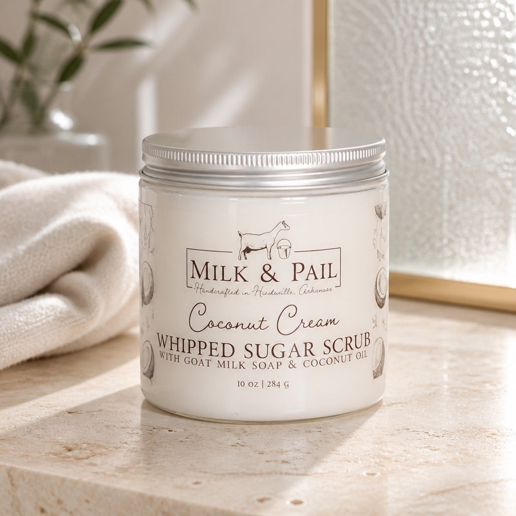 Coconut Cream Whipped Sugar Scrub