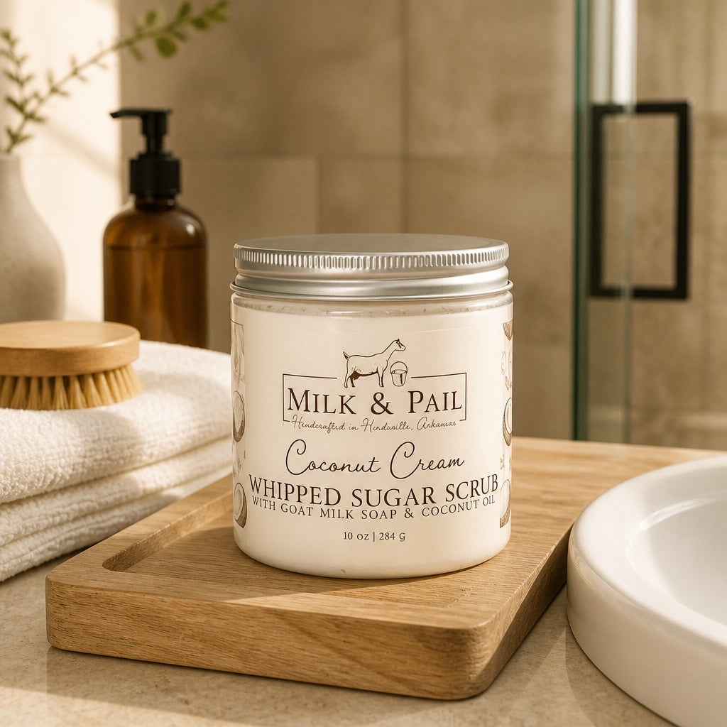 Coconut Cream Whipped Sugar Scrub