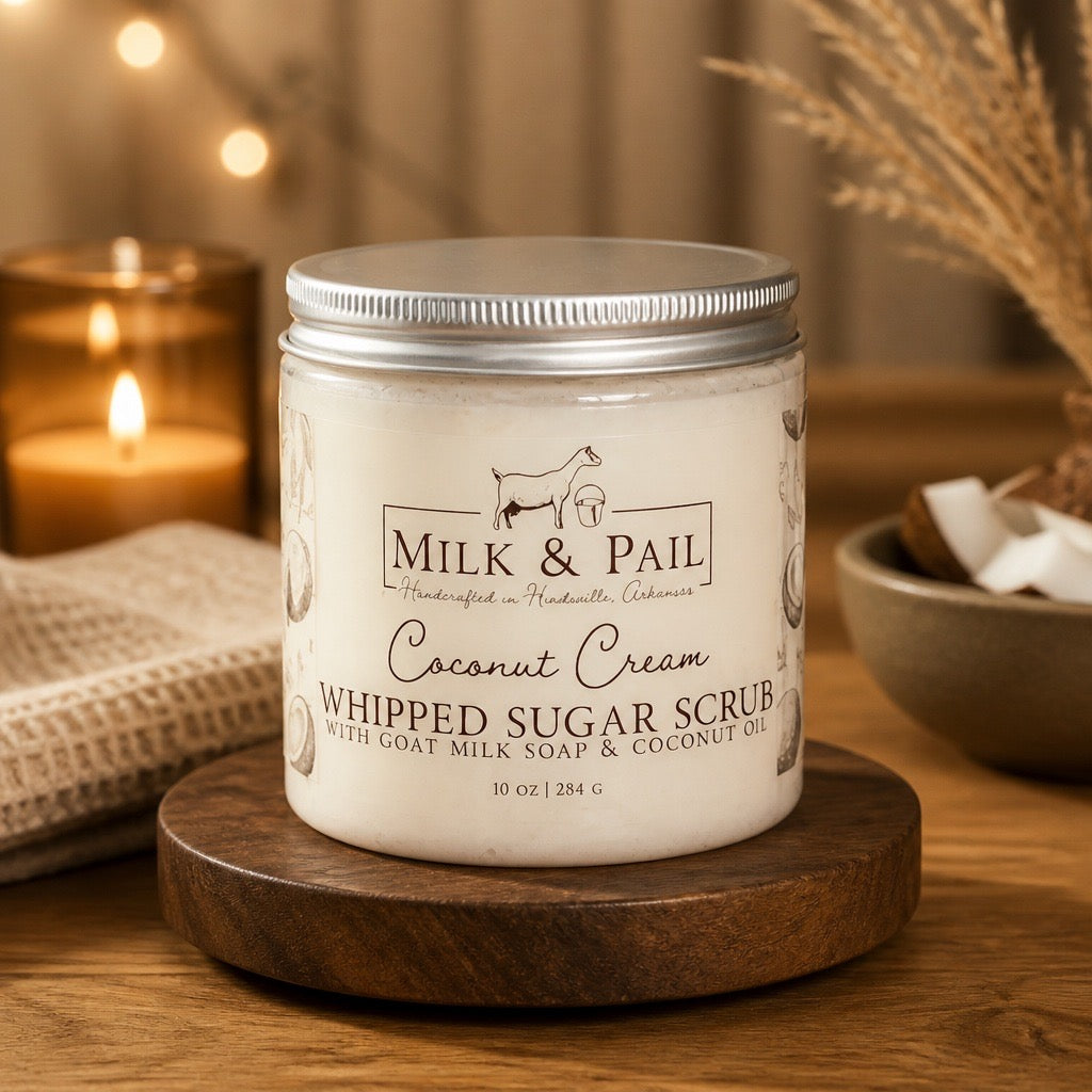 Coconut Cream Whipped Sugar Scrub