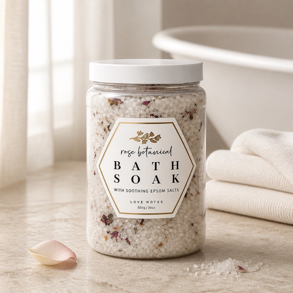 Rose Garden Mineral Soak – 30 oz