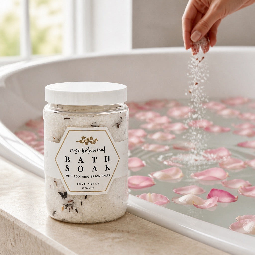 Rose Garden Mineral Soak – 30 oz