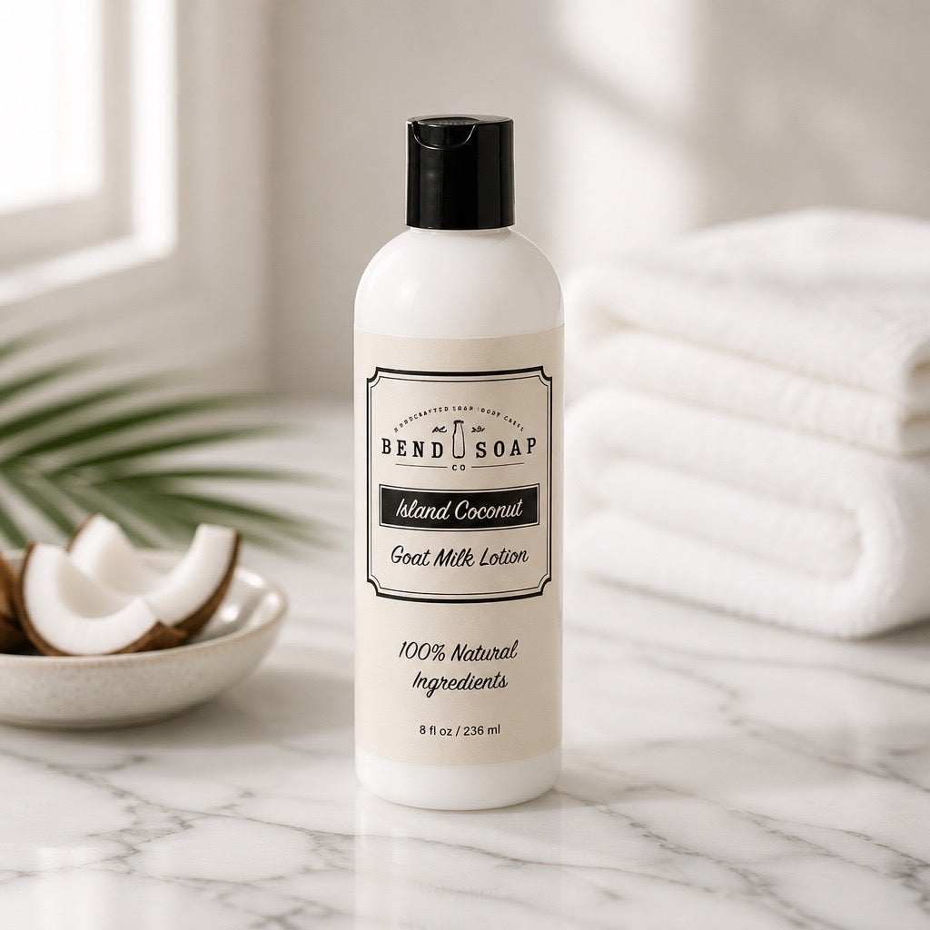 Island Coconut Goat Milk Lotion (8oz)
