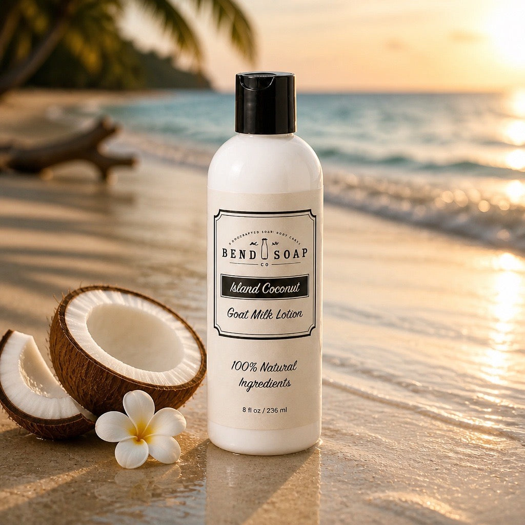 Island Coconut Goat Milk Lotion (8oz)