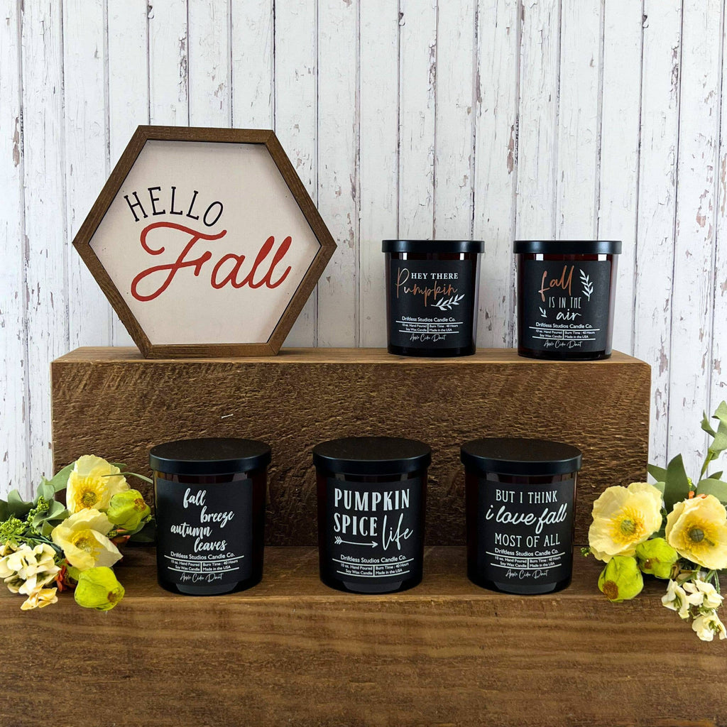 Fall breeze, Autumn Leave Soy Candle