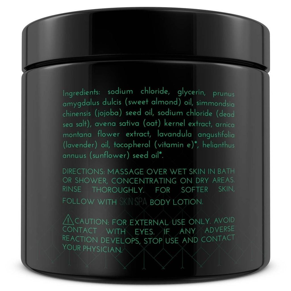 Eucalyptus Mineral Sea Salt Scrub – 16 oz