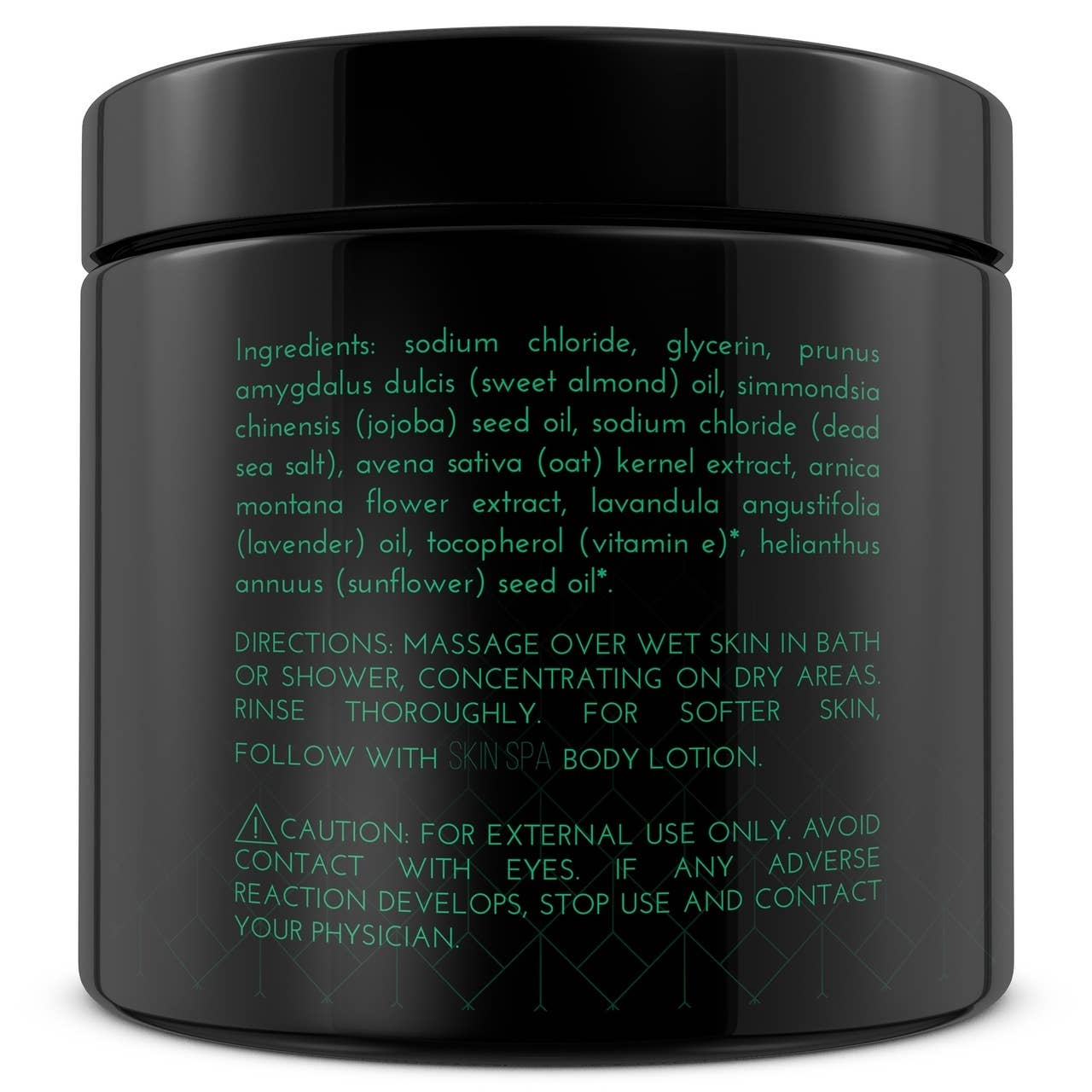 Eucalyptus Mineral Sea Salt Scrub – 16 oz