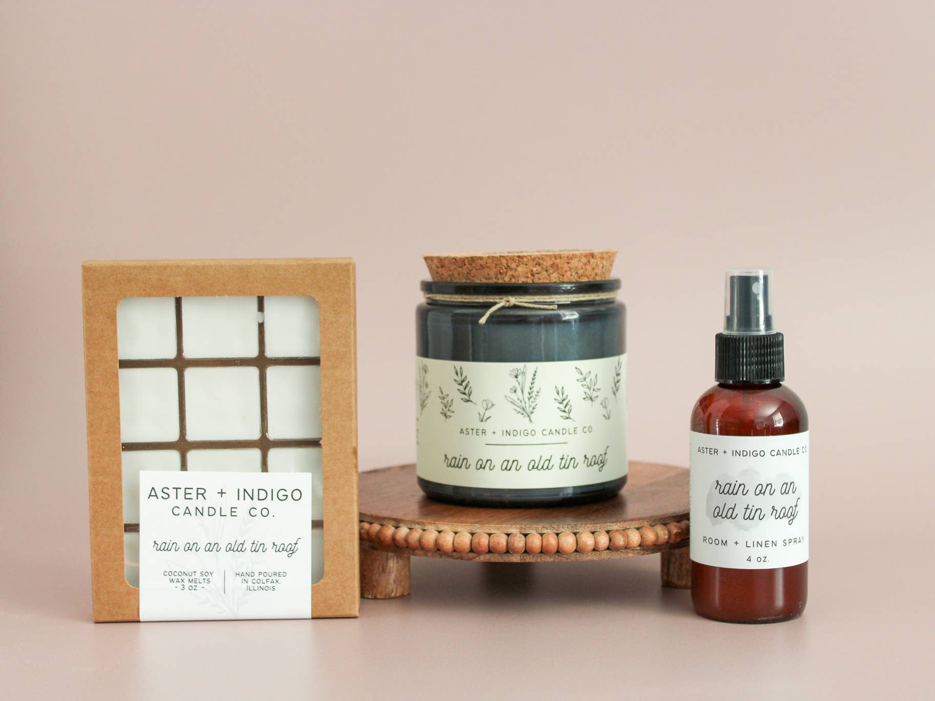 Rain on an Old Tin Roof | Soy Candle