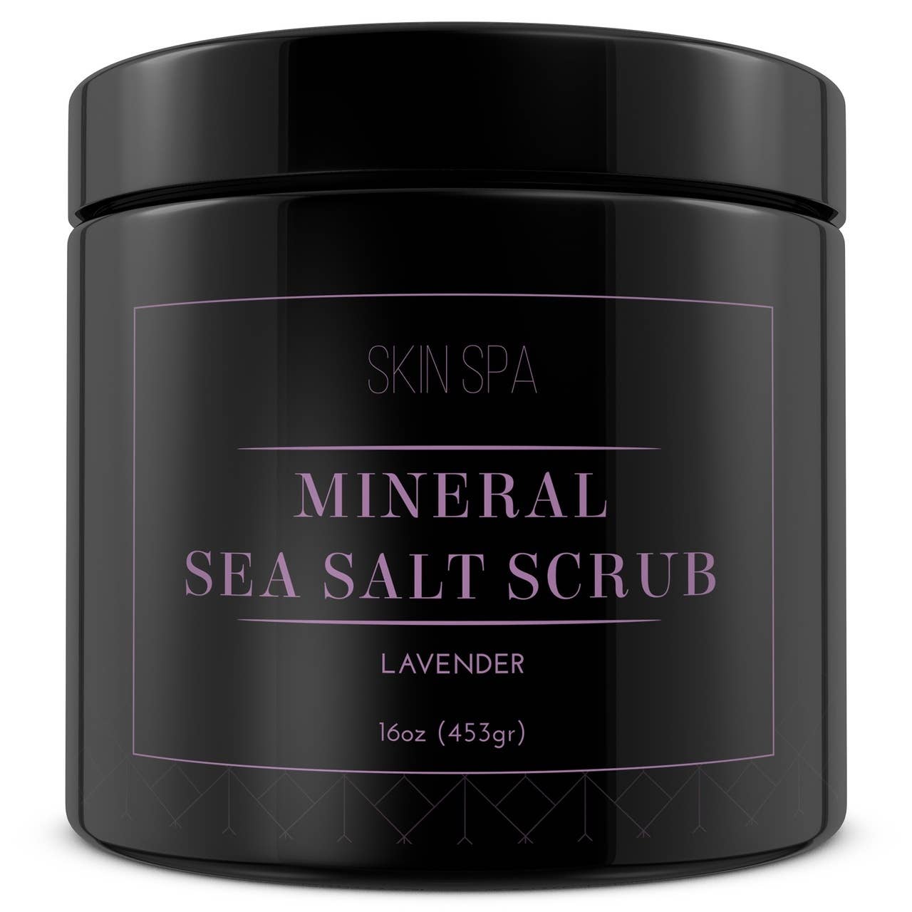 Lavender Mineral Sea Salt Scrub – 16 oz