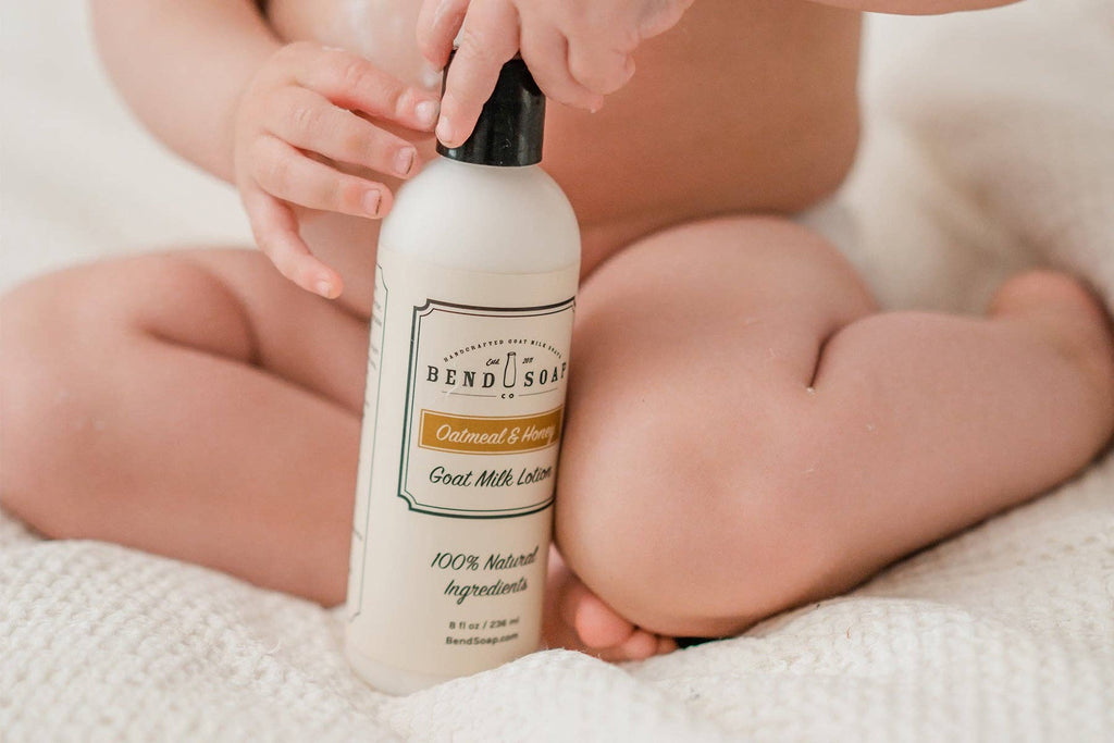 Oatmeal & Honey Goat Milk Lotion (8oz)