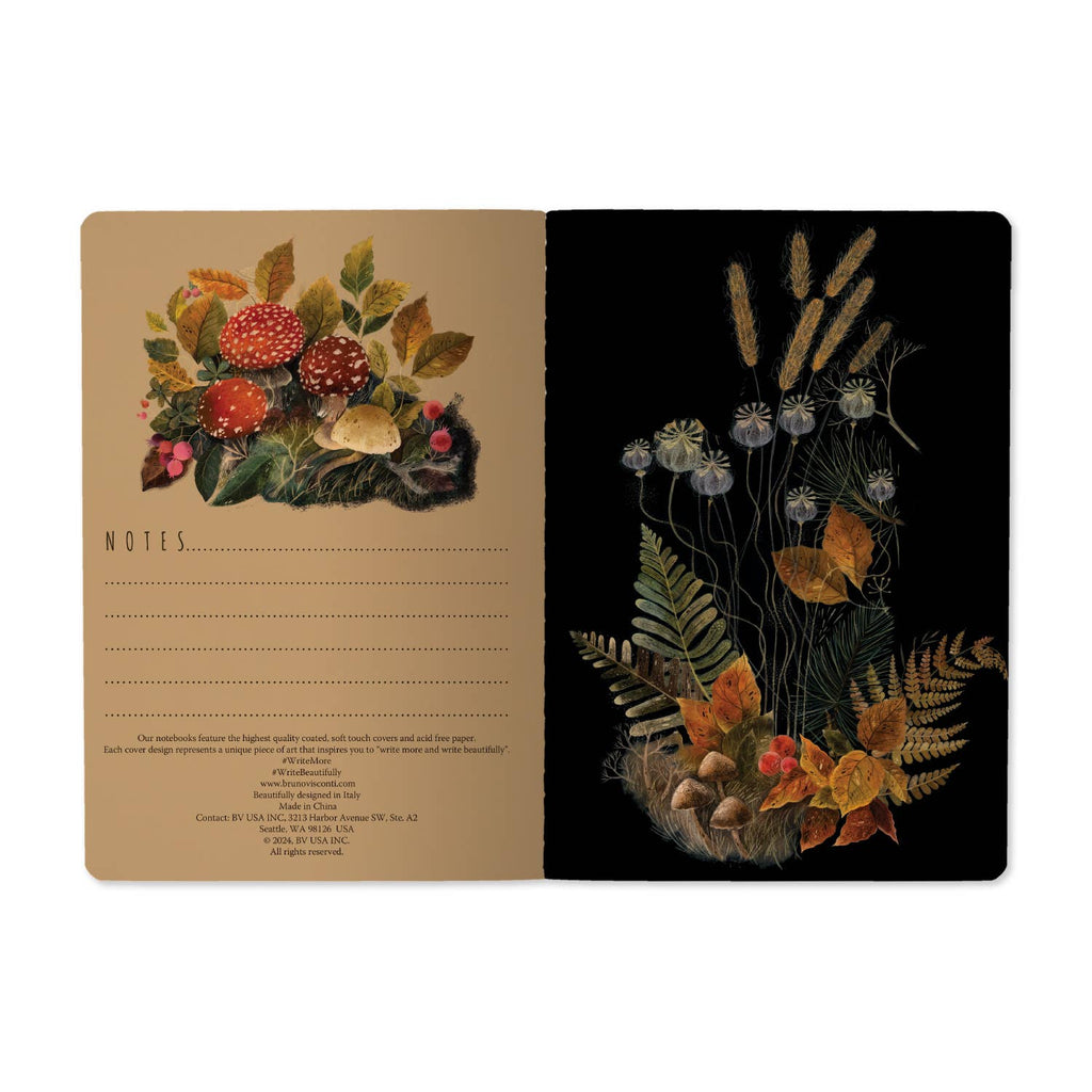 Forest Mushrooms Tea Journal