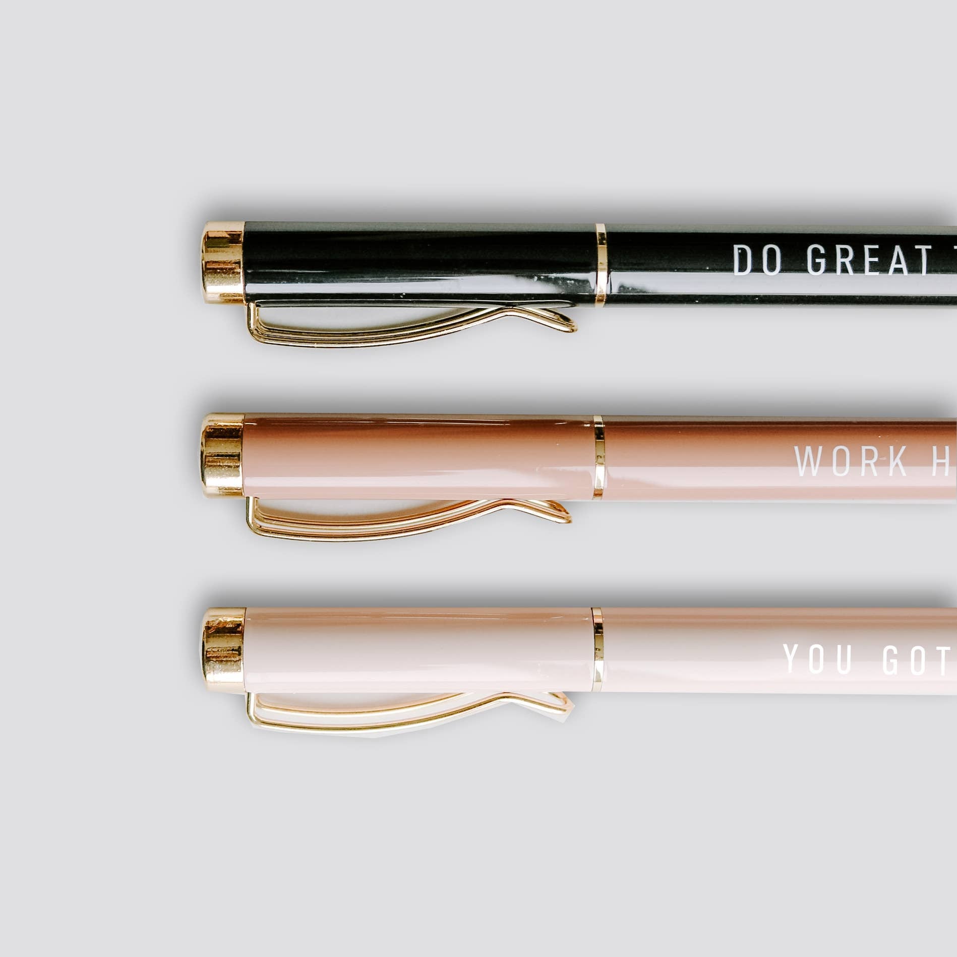 Motivational Metal Pen Set -