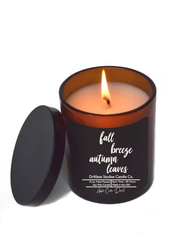 Fall breeze, Autumn Leave Soy Candle